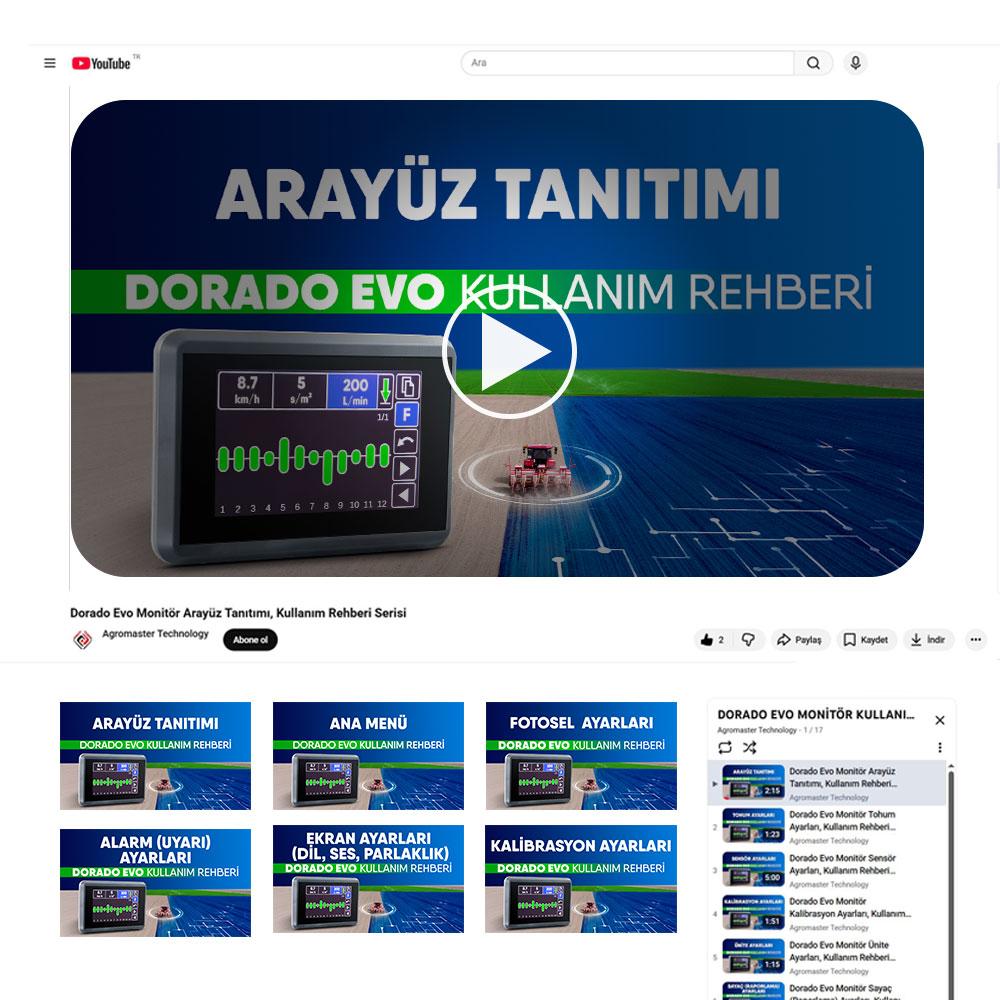 Dorado EVO Tohum Takip Sensörü Eğitim Video Serisi Yayında